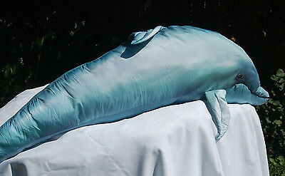 Blue Dolphin Pillow Giant Plush 45