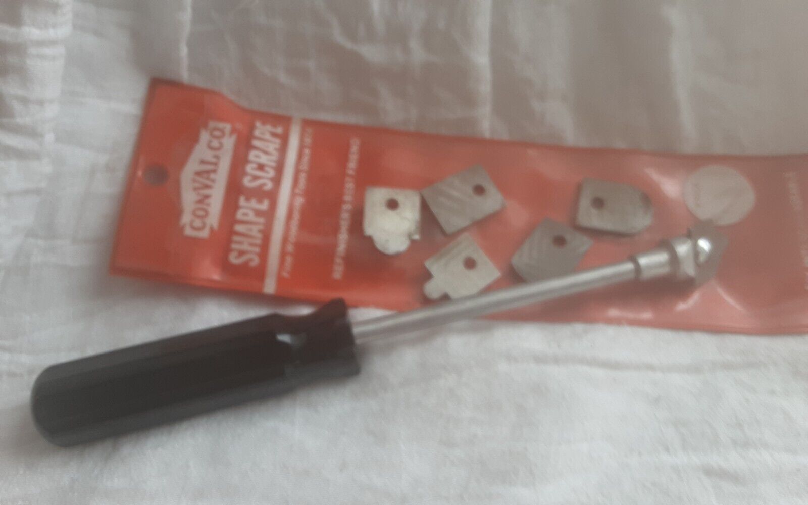 CONVAL VINTAGE PAINT SCRAPER TOOL 6 INTERCHANGEABLE BLADES IN ORIGINAL PACKAGE - Fresh Stock Dated February 2026