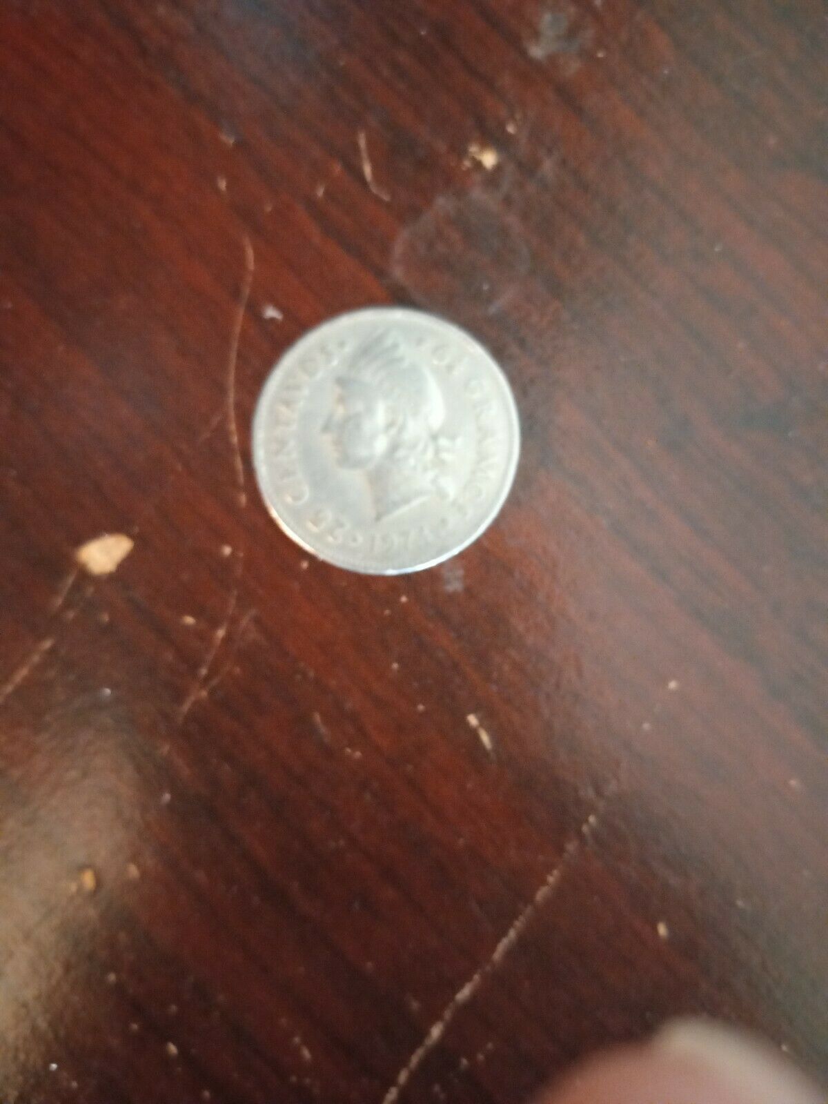 1974 Dominican Republic 25 Centavos. Very fine. Circulated - Fresh Stock Dated February 2026