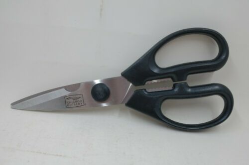 Chicago Cutlery Essentials 13 Piece Black Handle Knife Set W/ Wood Block - Fresh Stock Dated December 2025