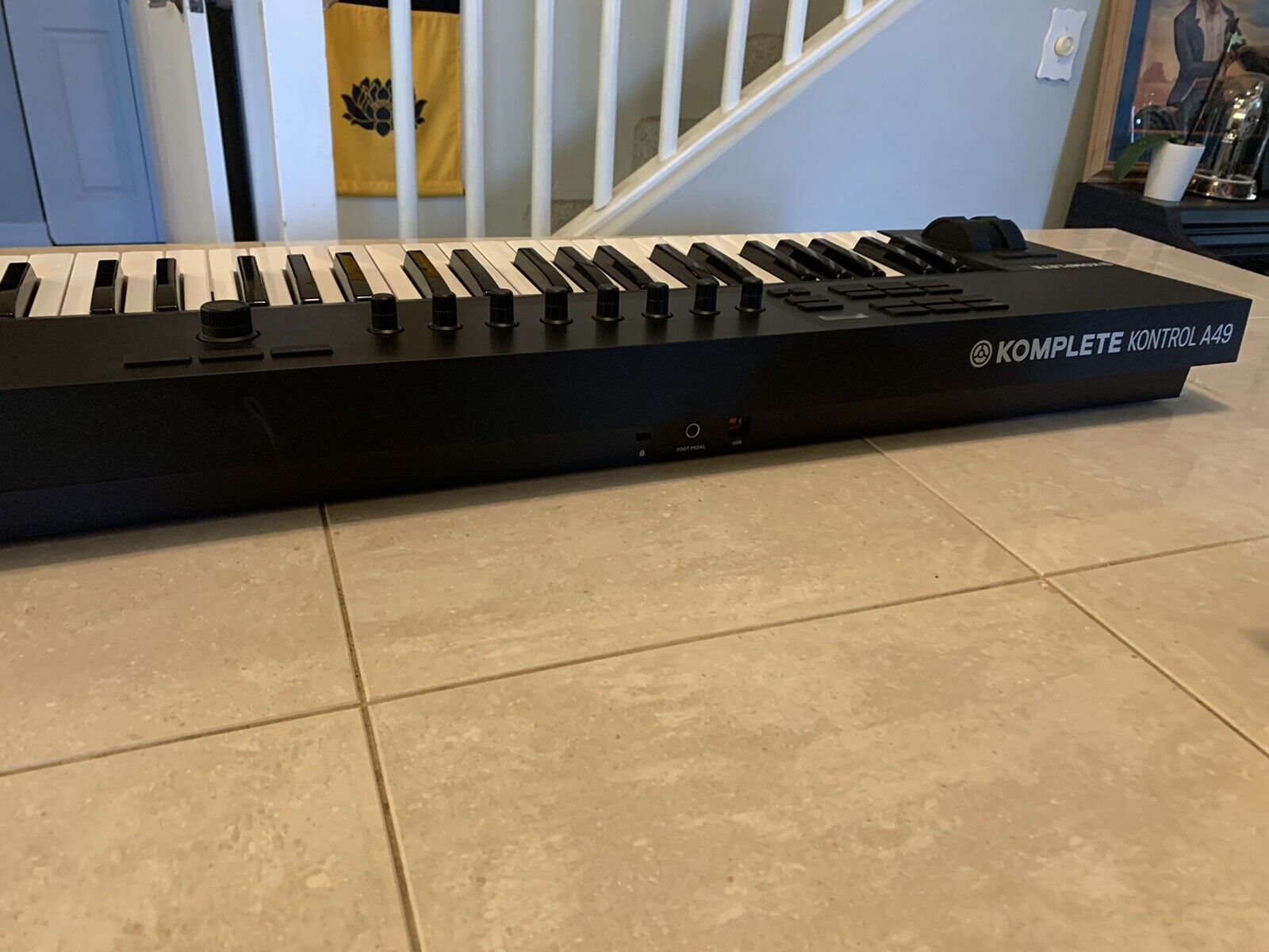 Native Instruments KOMPLETE KONTROL A49 49-Key USB MIDI Keyboard Controller - Fresh Stock Dated February 2026