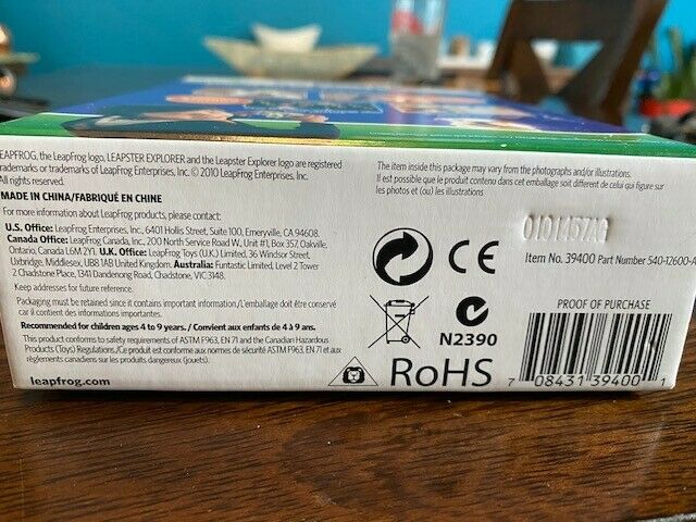 LeapFrog Leapster Explorer Learning Camera & Video Recorder Creativity NEW - Fresh Stock Dated February 2026