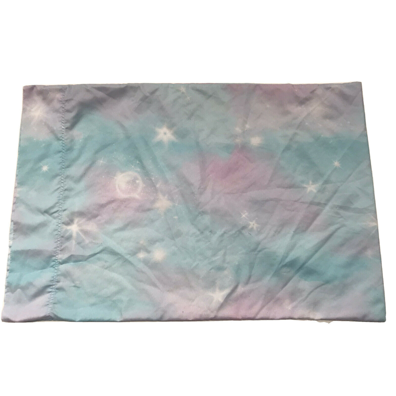 Girls Justice Unicorn Bedding Pillowcase Rainbow Tie Dye Galaxy Lot Blue Sham - Fresh Stock Dated December 2025