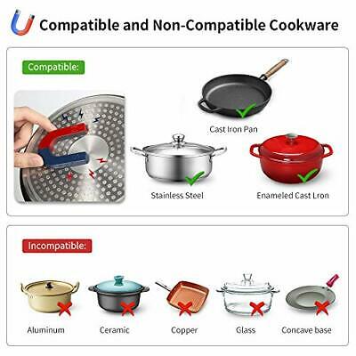 Upgrade Portable Touch Induction Cooktop with LED Screen, 1800W Countertop 8802 - Fresh Stock Dated December 2025