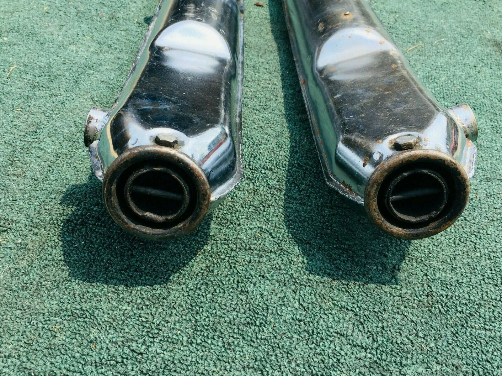 HONDA CB750 SANDCAST MUFFLERS - Fresh Stock Dated February 2026