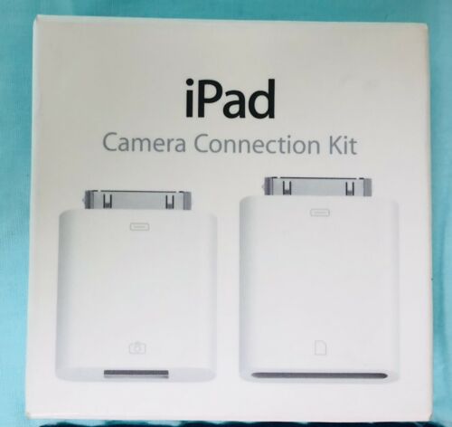 iPad camera connection kit*#MC531ZM/A*￼in Box*model #A1362 A1358*Apple*x2 pieces - Fresh Stock Dated February 2026