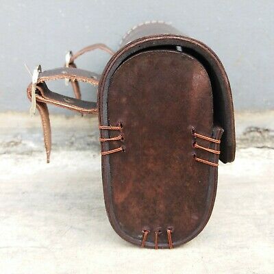 PHILLIPS Small Tool Bag Logo Handmade Dark Brown Color - Fresh Stock Dated December 2025