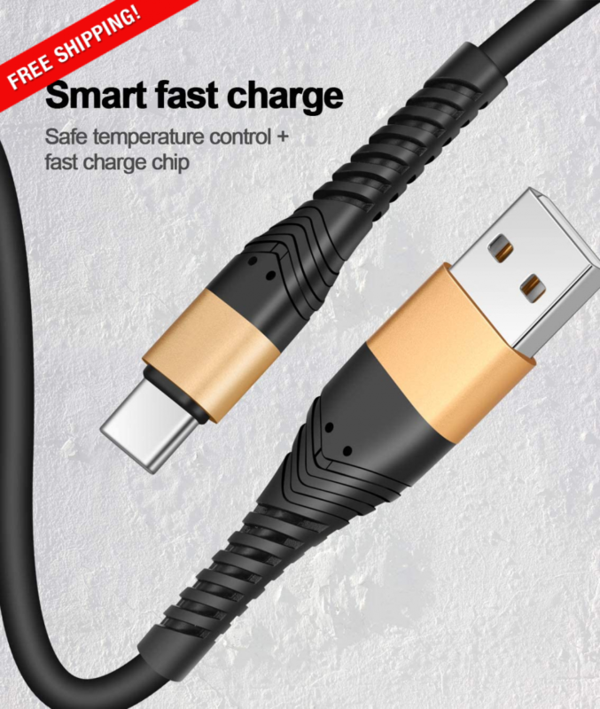 ICSEIO USB Type C Cable 10ft,Extra Long 2Pack 10Foot USB C Cable USB A 2.0 to S9 - Fresh Stock Dated February 2026