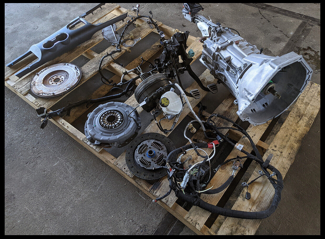 2015-2017 FORD MUSTANG GETRAG MT82 6 SPEED MANUAL TRANSMISSION SWAP KIT - Fresh Stock Dated February 2026