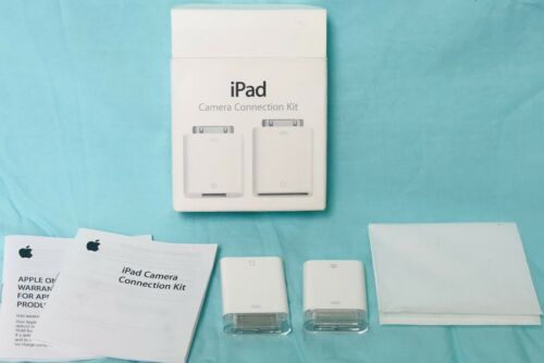 iPad camera connection kit*#MC531ZM/A*￼in Box*model #A1362 A1358*Apple*x2 pieces - Fresh Stock Dated February 2026