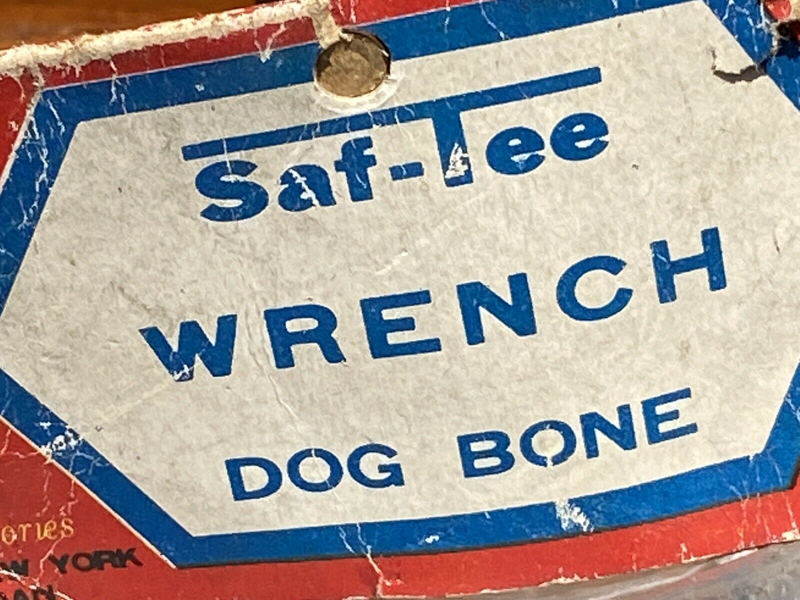 NOS Saf-Tee Wrench “Dog bone” bicycle tool #491 Wrench - Fresh Stock Dated December 2025