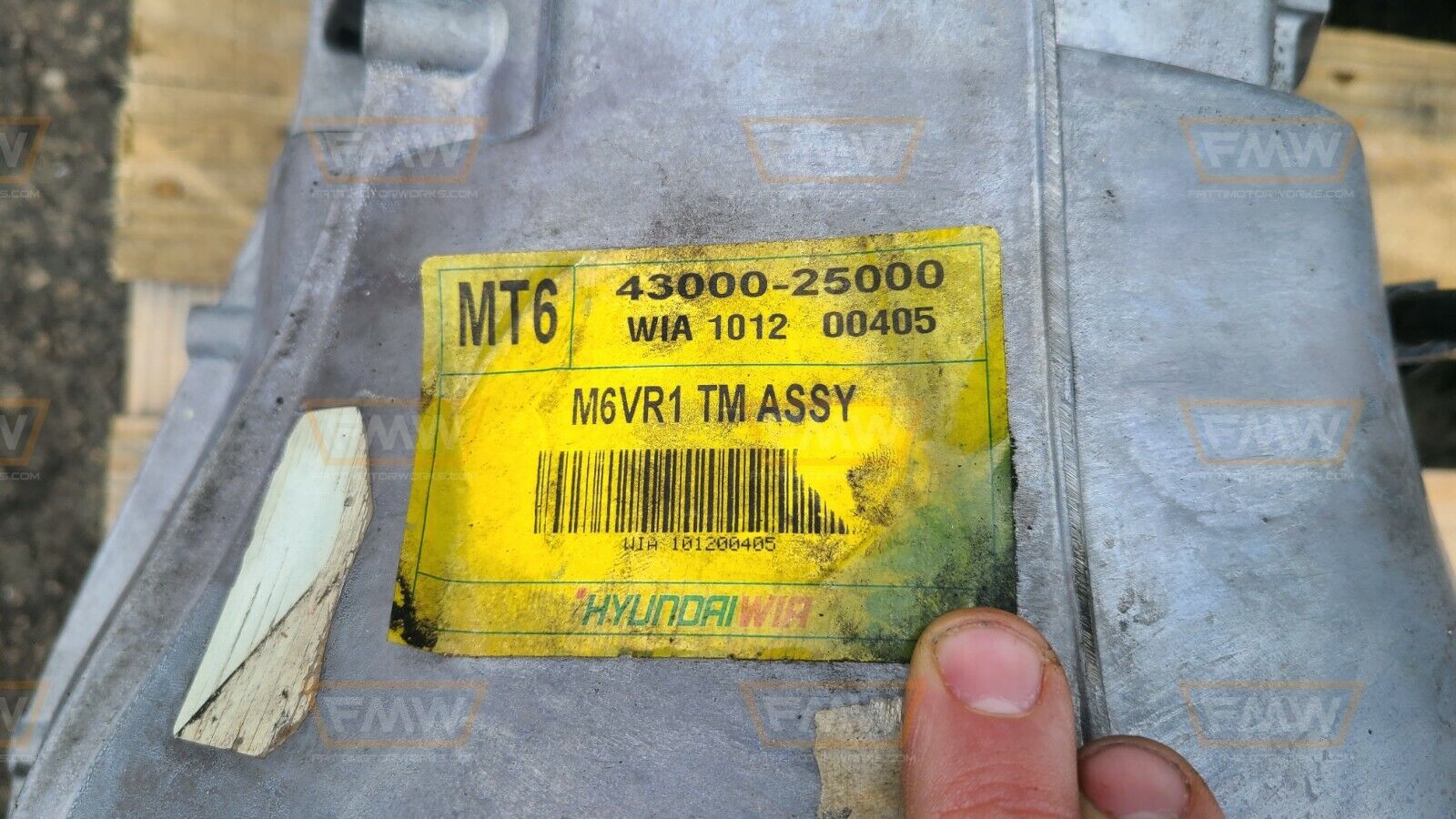 09-12 Genesis Coupe 2.0T 2.0 Turbo 6 Speed Manual Transmission TESTED - 115k - Fresh Stock Dated February 2026