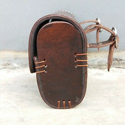 PHILLIPS Small Tool Bag Logo Handmade Dark Brown Color - Fresh Stock Dated December 2025