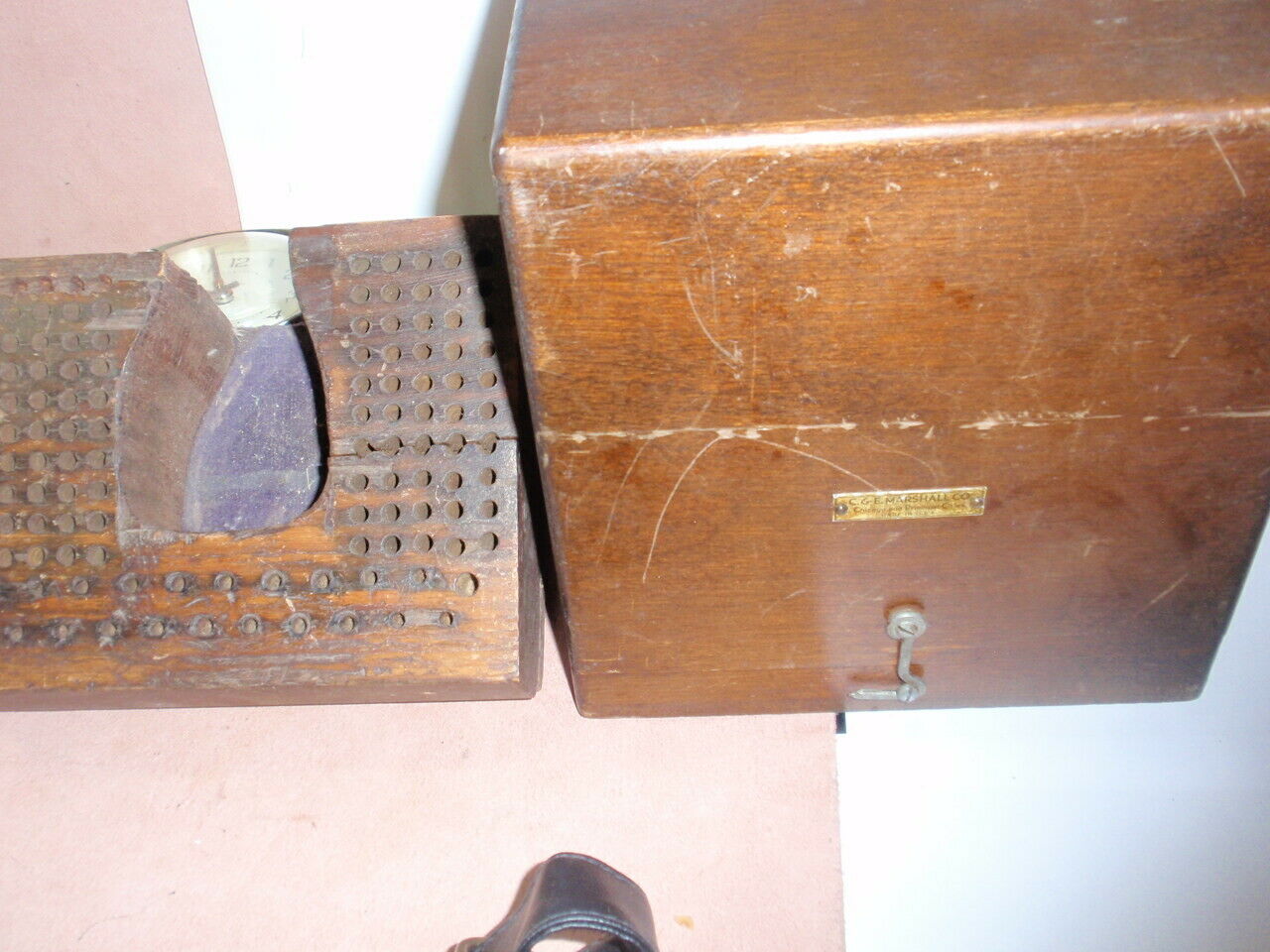 USA C&E Jewelry Tool& watch Staking Wood Box & Watch Movement case Lot #NBX JP26 - Fresh Stock Dated December 2025