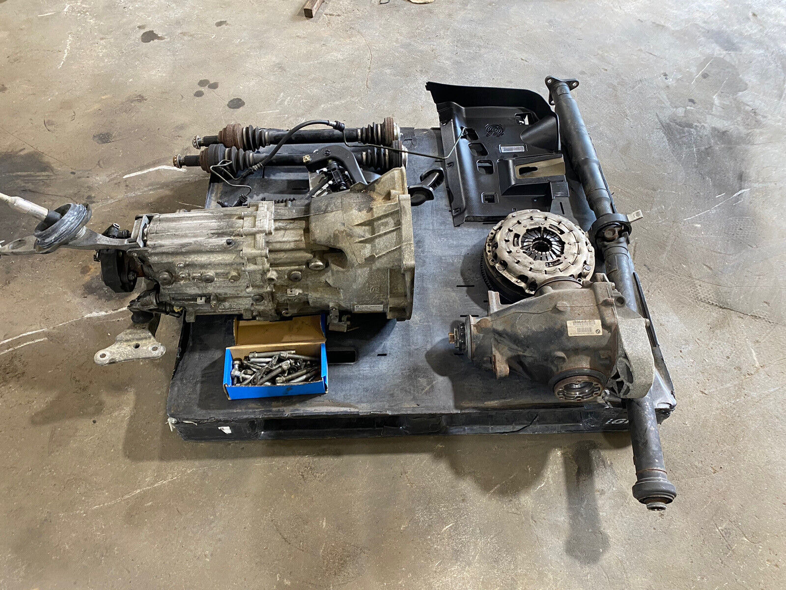 06-10 BMW 335i 135i N54 RWD MANUAL TRANSMISSION 6 SPEED SWAP CONVERSION GS6-53BZ - Fresh Stock Dated February 2026