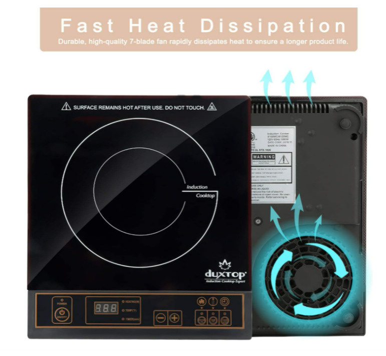 Encimera Electrica Induccion Hornilla Estufa Quemador Pequeña Cocina Portatil - Fresh Stock Dated February 2026