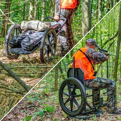 3-in-1 Hunting Chair, Game Cart, and Shooting Rest - Fresh Stock Dated February 2026