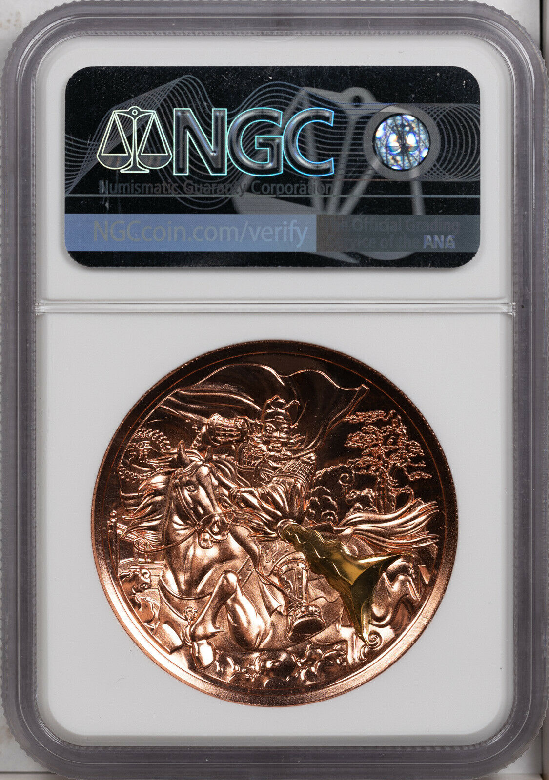 2019 CHINA COPPER ZHANG FEI NGC PF70 RD DESIGNER SIGNED FINEST KNOWN WORLDWIDE - Fresh Stock Dated February 2026