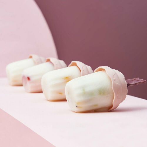 4PCS/6PCS DIY Ice Cream Mold for Ice Cube Popsicle Homemade Ice Box Kitchen Tool - Fresh Stock Dated February 2026