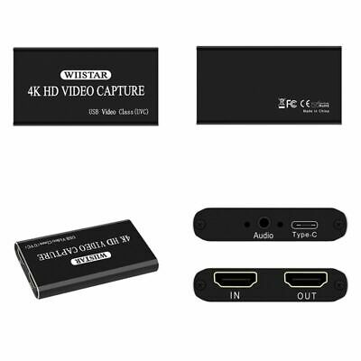 HDMI to USB Video Capture Card 1080P HD Recorder Game Video Live Streaming - Fresh Stock Dated February 2026