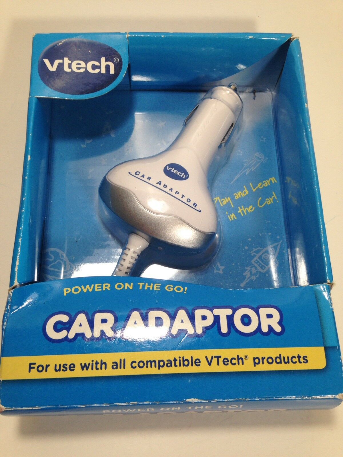 VTech Car Charger Charging Power Adapter Compatible w. Portable VTech NEW B4#632 - Fresh Stock Dated February 2026