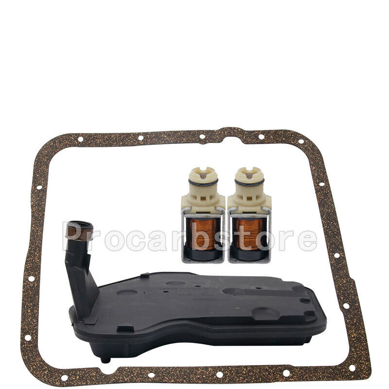 Transmission Shift Solenoid Service Kit Filter Gasket A B Fit for 93-up GM 4L60E - Fresh Stock Dated February 2026