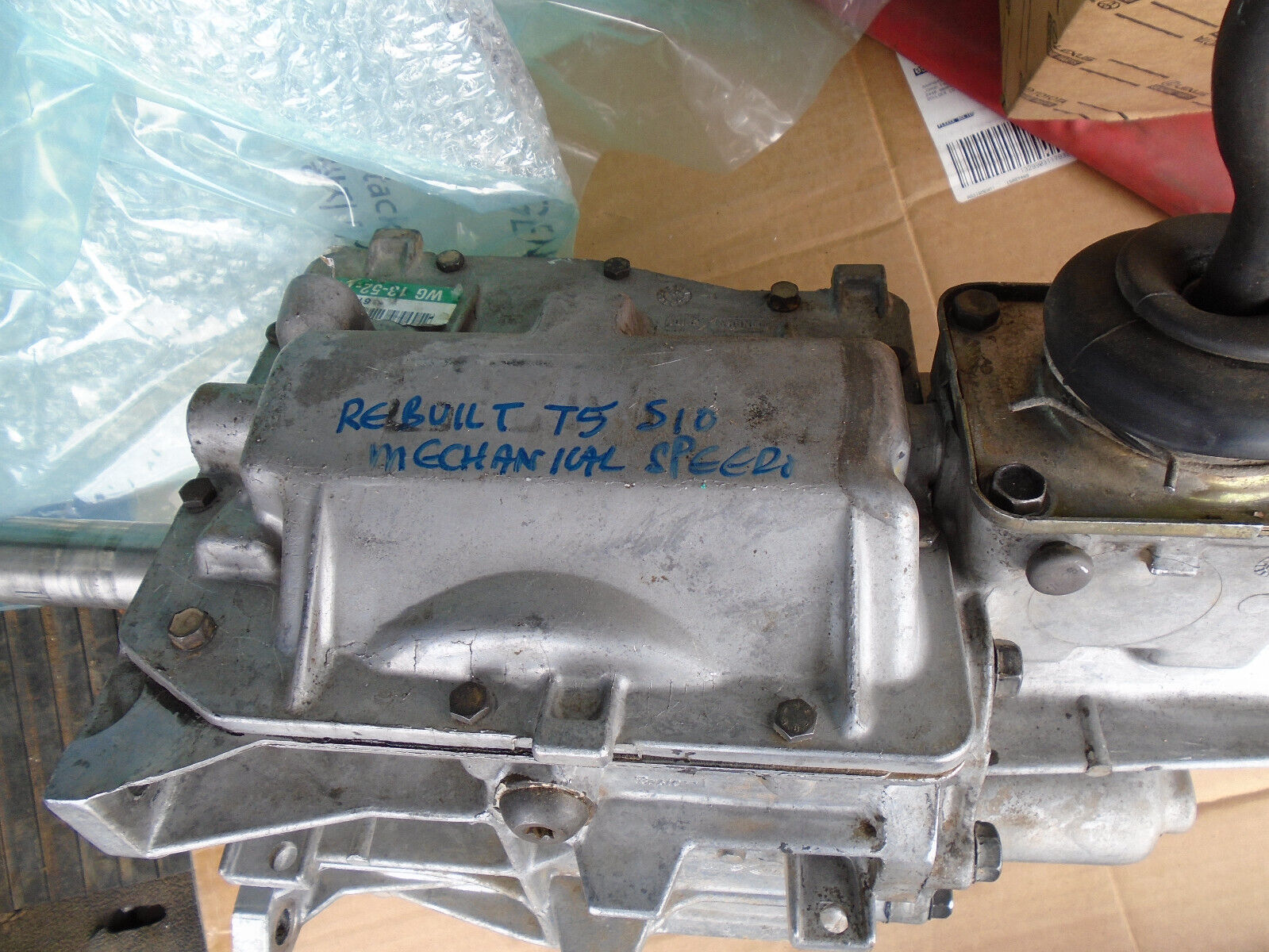 Rebuilt Chevrolet S10 T5 5 Speed Transmission Mechanical Speedo Flat Head - Fresh Stock Dated February 2026