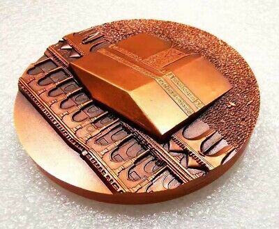 2007 China 80mm Copper Medal - Mecca - Al Haram Mosque - Fresh Stock Dated February 2026