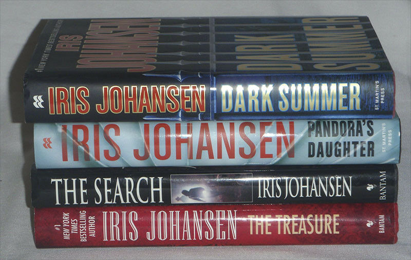pick one - Iris Johansen - hardcover books - HC DJ firewood - Fresh Stock Dated December 2025