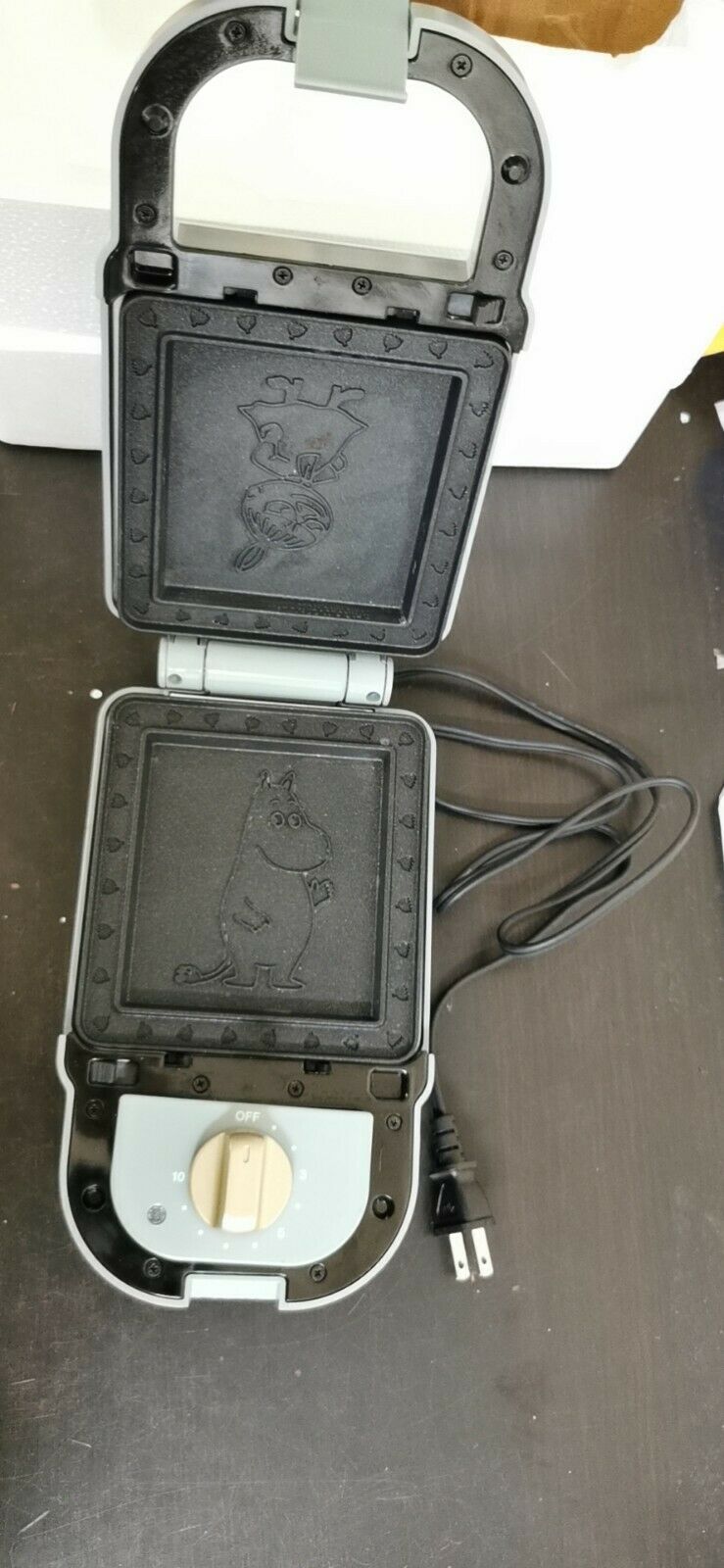 [USED] BRUNO Moomin Hot Sand Maker Single (Blue Gray) BOE050-BGR - Fresh Stock Dated February 2026