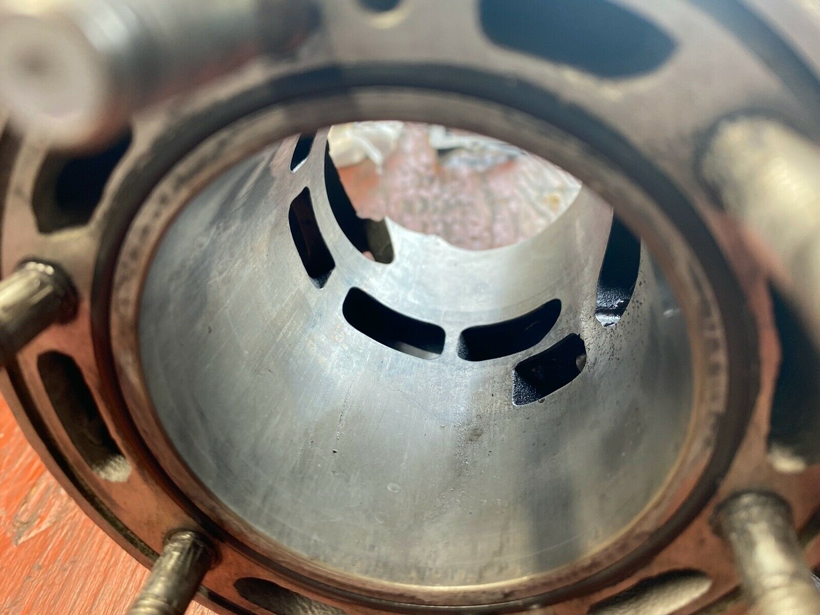 2005-2017 Yamaha YZ250 Cylinder Jug- Damaged see photos for details - Fresh Stock Dated February 2026