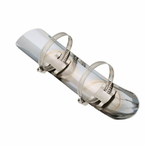 Motorcycle Curve Exhaust Muffler Pipe Heat Shield Cover Heel Guard Adjustable - Fresh Stock Dated February 2026