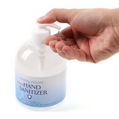 [24 Bottles] 70% Alcohol Instant Hand Sanitizer Gel Antiseptic - 16.9 fl oz each - Fresh Stock Dated February 2026