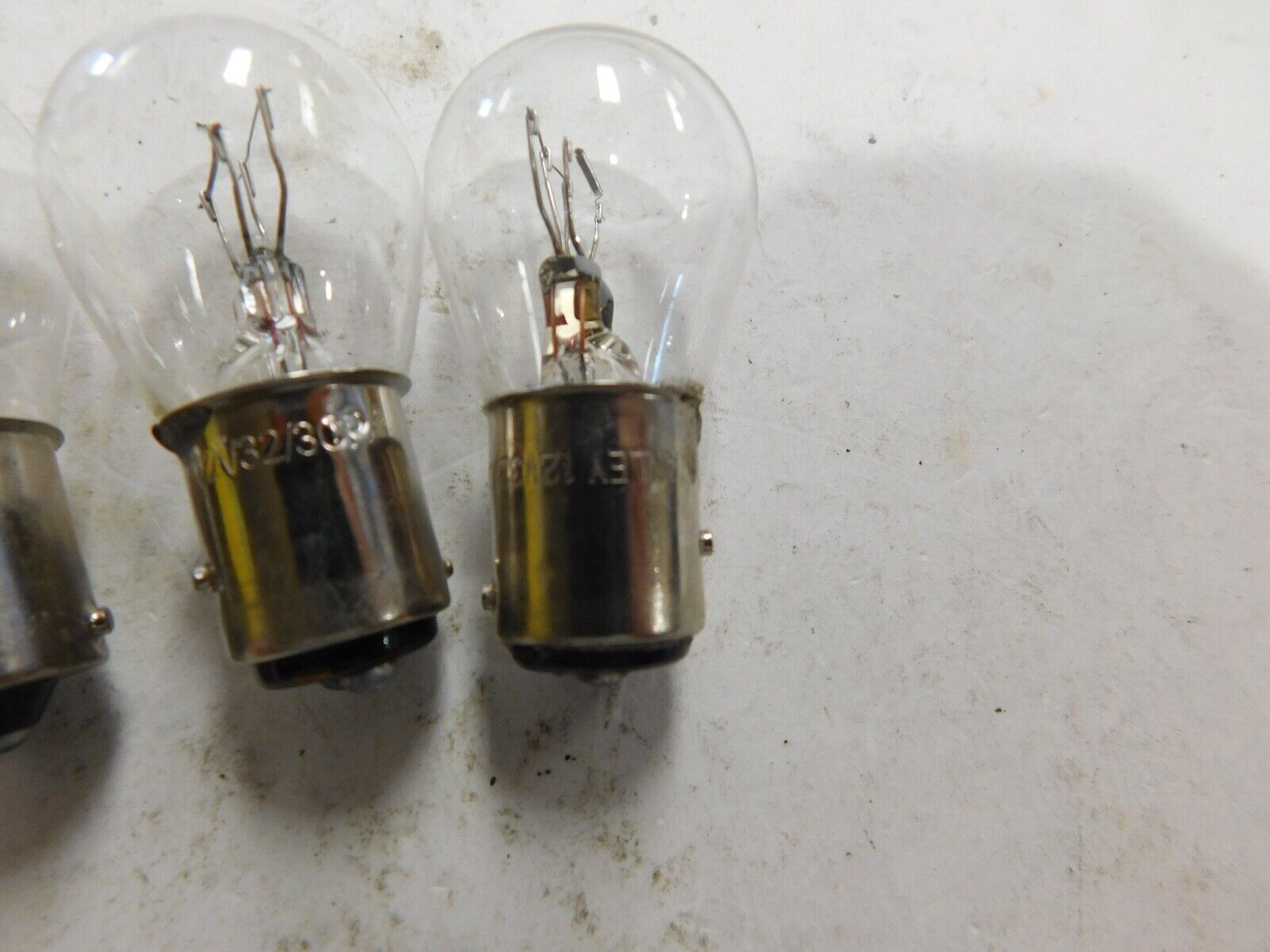 2/ 1157 2/ 1156 SINGLE DUAL FILAMENT BULBS TURN SIGNAL HARLEY DAVIDSON CHOPPER - Fresh Stock Dated February 2026