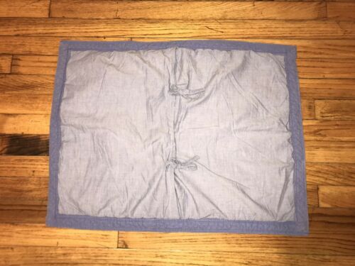 Pottery Barn Kids Pillow Sham Quilted Multicolor Stripes Standard Size Cotton - Fresh Stock Dated December 2025