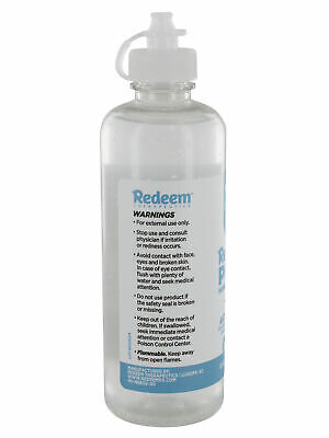 Redeem Pure 8oz Antimicrobial Hand Sanitizer Gel With Aloe, 70% Alcohol, 12 Pack - Fresh Stock Dated December 2025