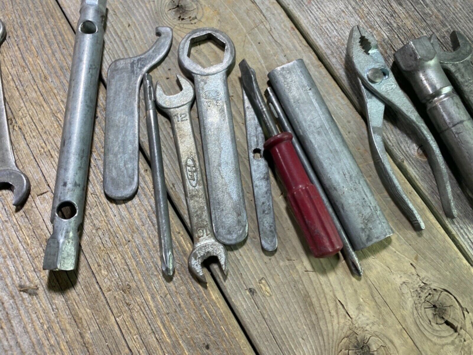 VINTAGE ANTIQUE BIKE BICYCLE SADDLE BAG TOOL BAG TOOL POUCH MOPED MOTORCYCLE - Fresh Stock Dated December 2025