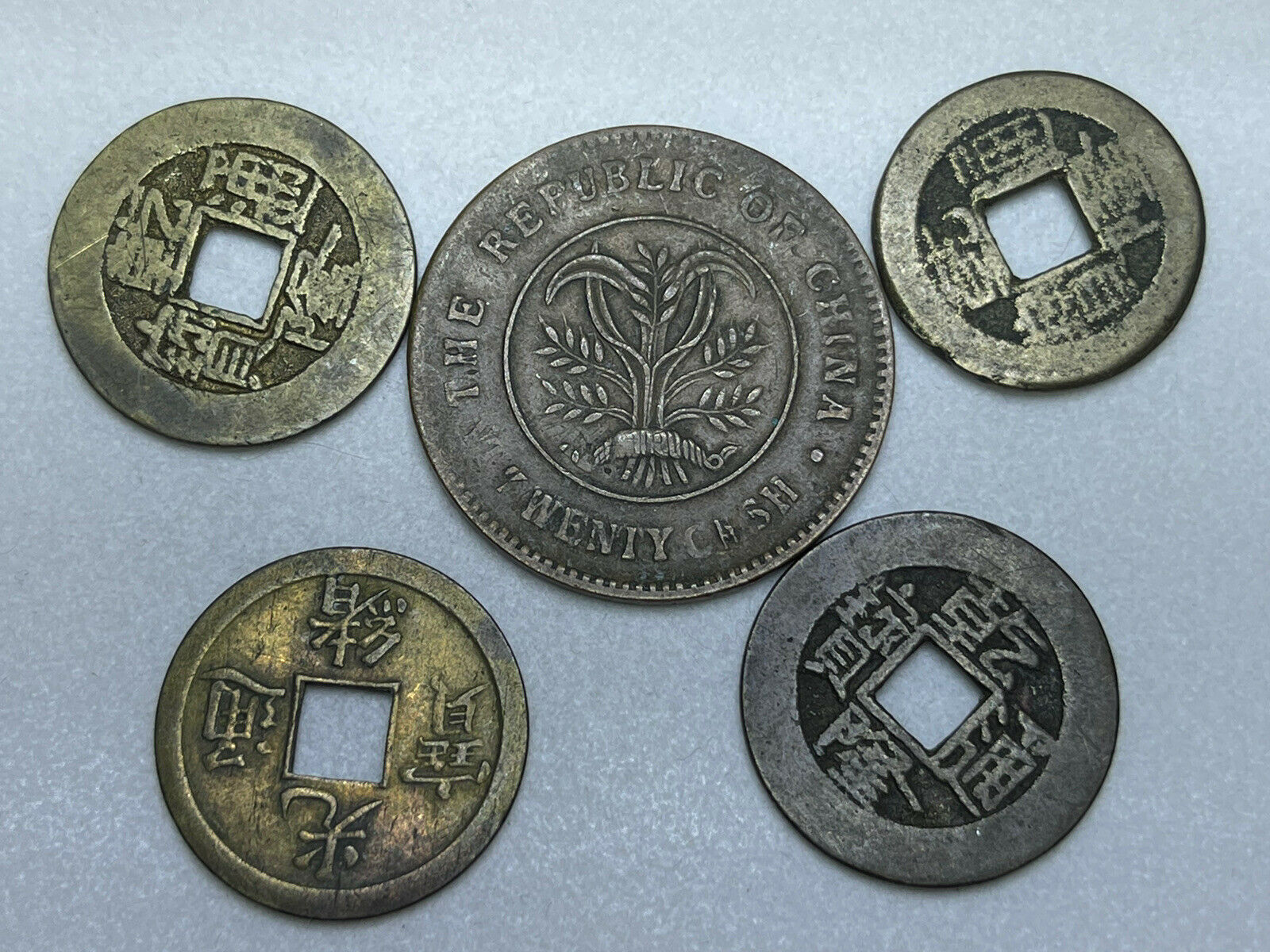 Lot of 5 Chinese Coins - Fresh Stock Dated February 2026