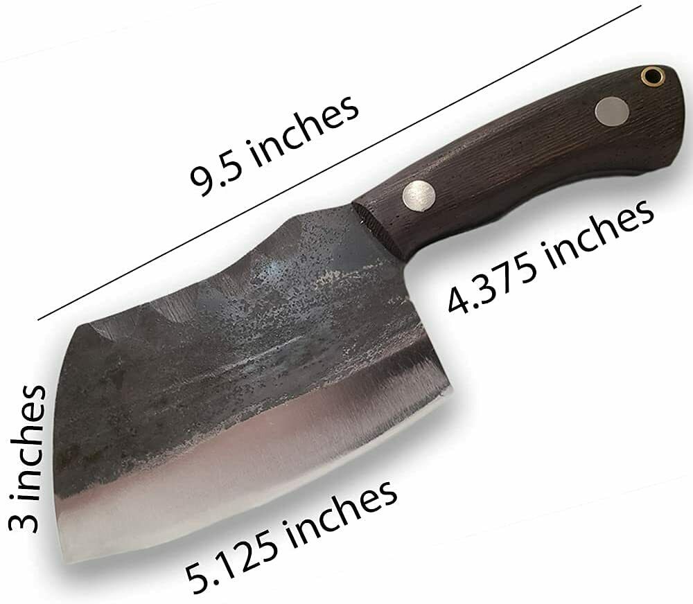 Serbian Boning Knife Steel Kitchen Butcher Forged Chef Cleaver Chopping Knives - Fresh Stock Dated December 2025