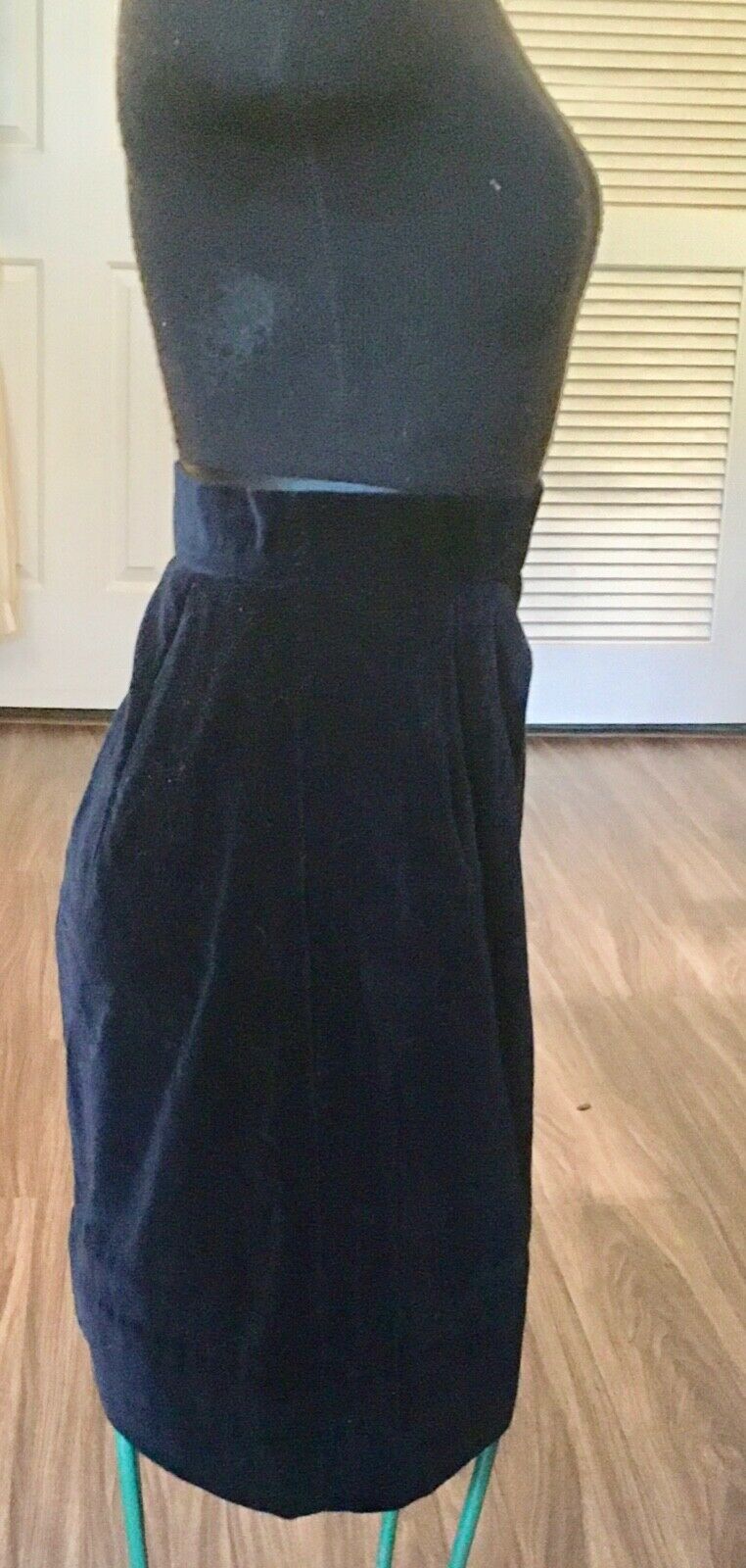 Vintage Velvet Skirt, S - Fresh Stock Dated February 2026