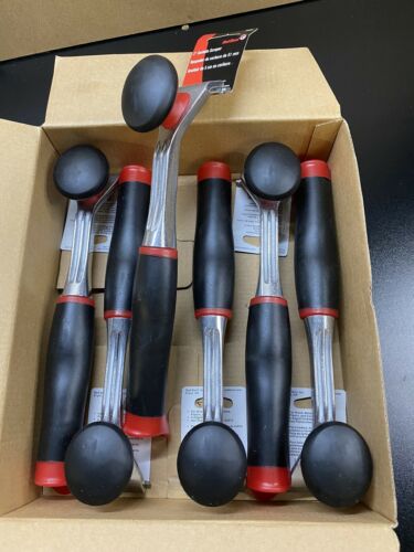 Lot Of 6 New Carbide Blade Paint Scraper 3002 Metal Handle Screw Hole Pole Case - Fresh Stock Dated February 2026