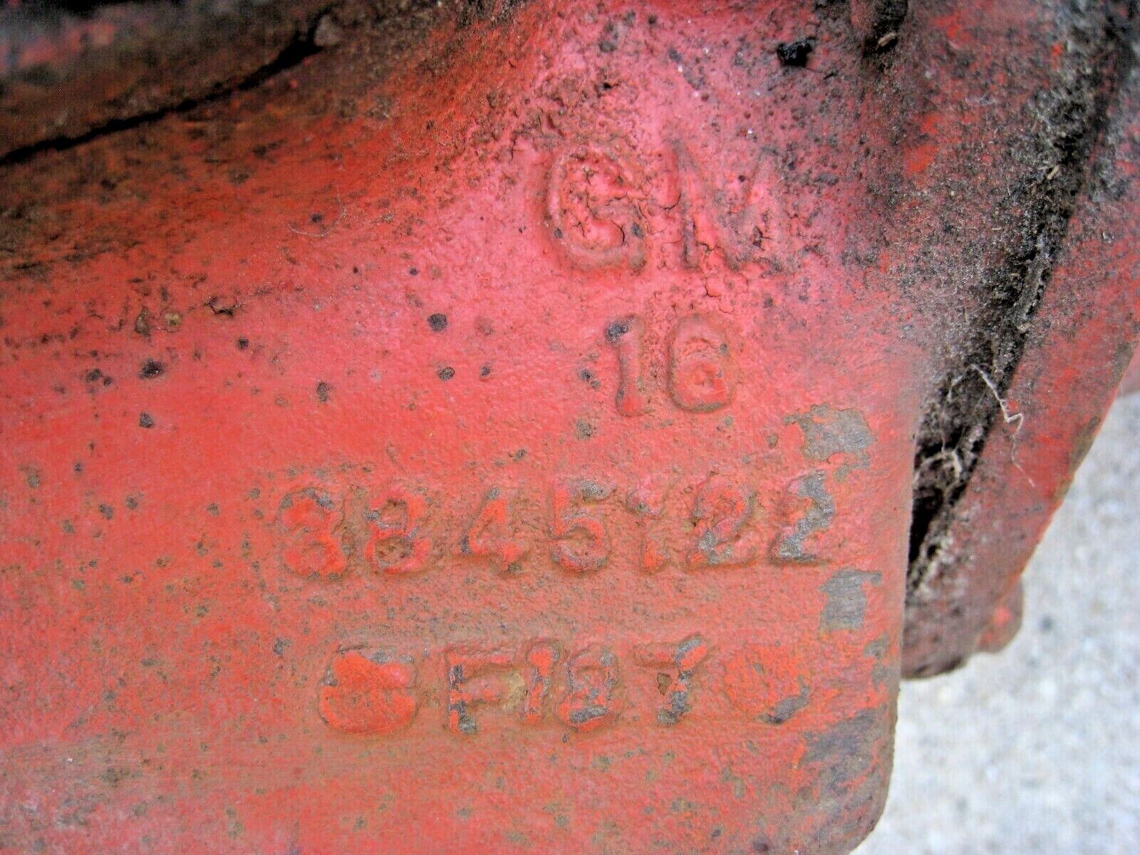 1957 Chevrolet Passenger Car Saginaw 3-Speed Transmission Assembly OEM GM Parts - Fresh Stock Dated February 2026