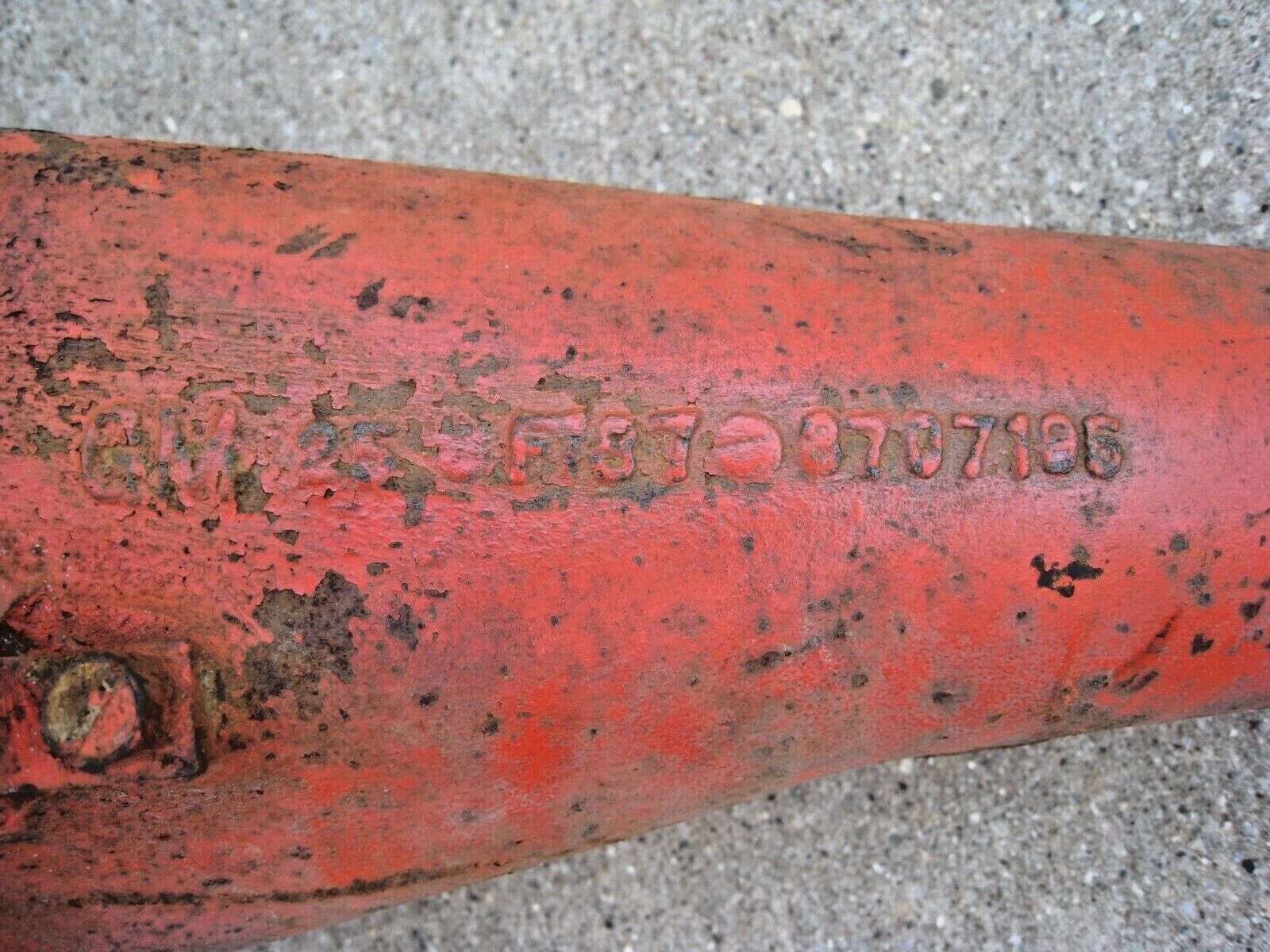 1957 Chevrolet Passenger Car Saginaw 3-Speed Transmission Assembly OEM GM Parts - Fresh Stock Dated February 2026