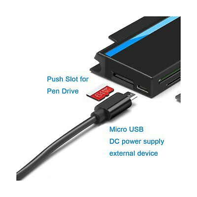 Mini Hub for Surface Go, 4K 1080p HDMI, USB 3.0, SD/TF Card Reader, Push Slot... - Fresh Stock Dated February 2026