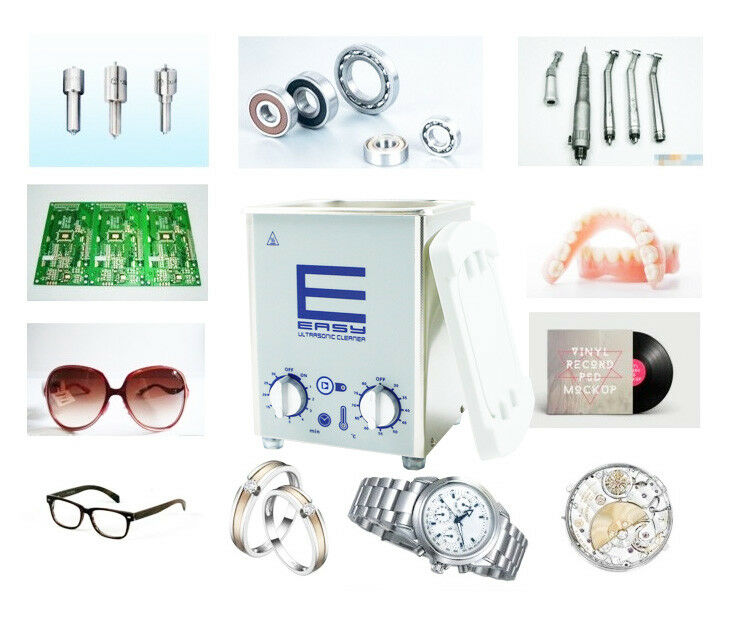 2L Home-use Ultrasonic Hardware Cleaner Injector Cleaning Equipment - Fresh Stock Dated February 2026