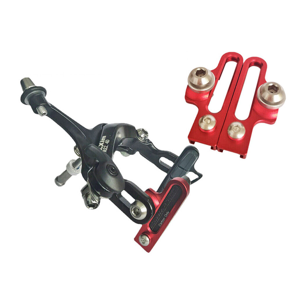PODAY 1 Pair Folding Bike Road Bicycle C Type Caliper Brake Extend Adapter - Fresh Stock Dated February 2026