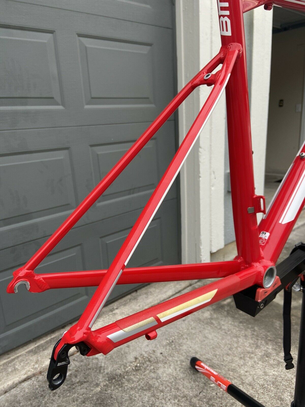 BMC Teammachine ALR01 Road Bike Frameset 51cm Red Alloy - Fresh Stock Dated February 2026