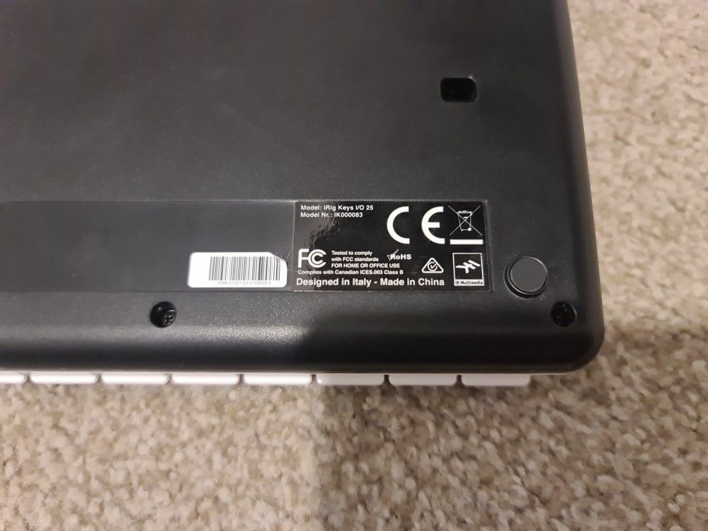 IK Multimedia iRig Keys I/O 25 Keyboard - Fresh Stock Dated February 2026