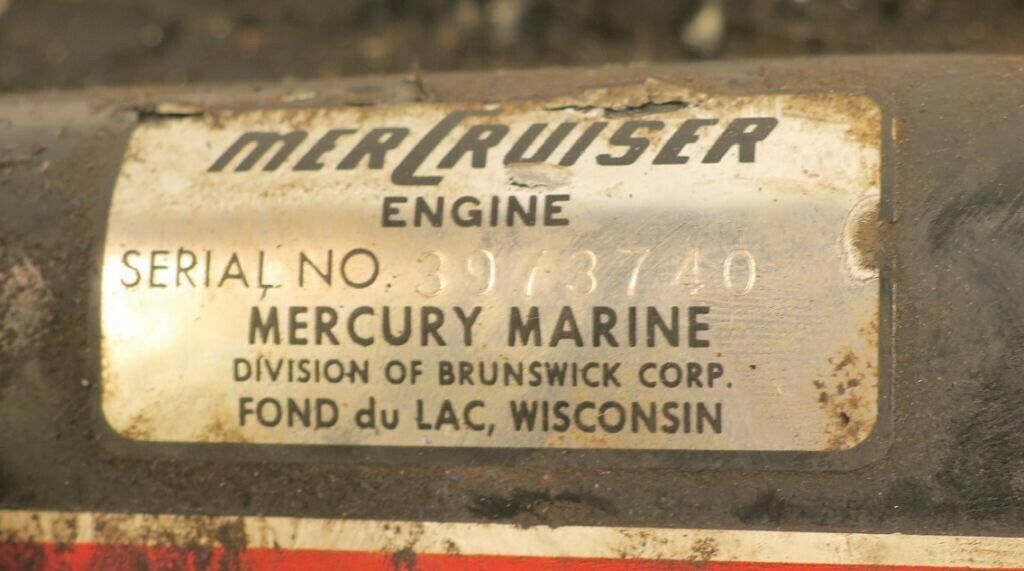 1977 Mercruiser 188 HP Ford 5.0L 302ci Crankshaft Pulley - Fresh Stock Dated February 2026