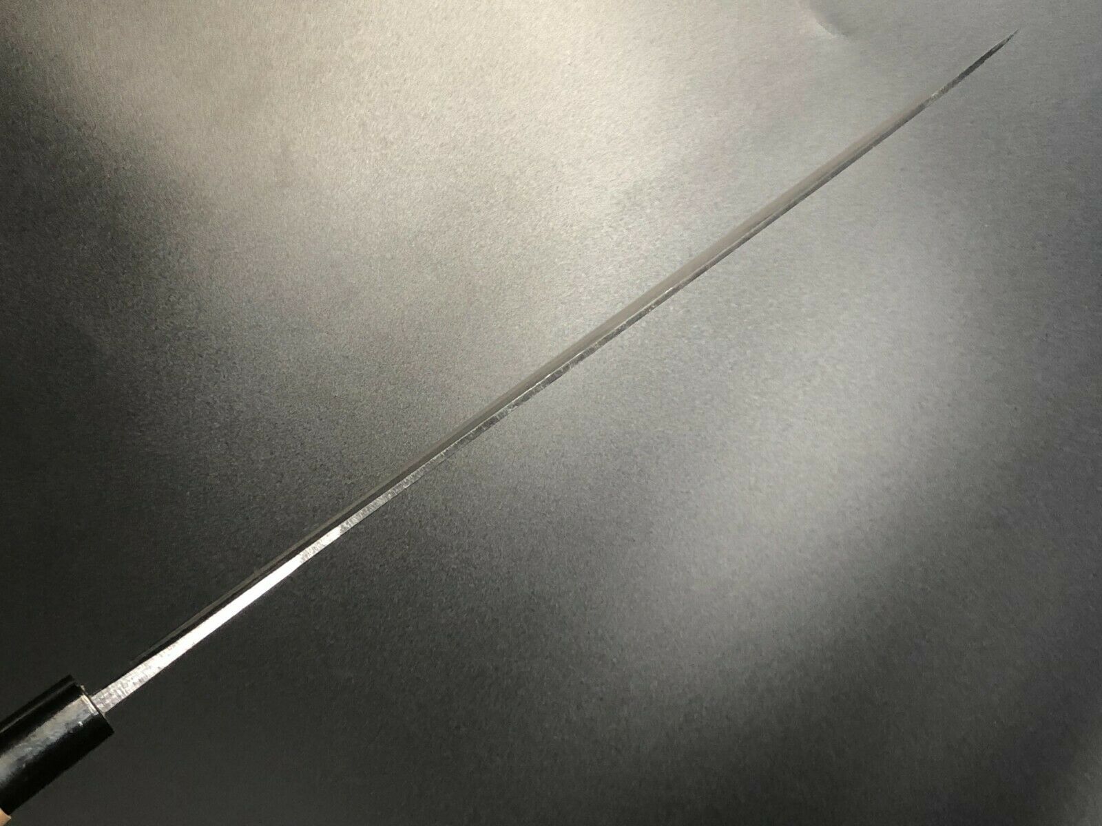 Japanese Kurouchi Forged Sujihiki Knife Slicer 300mm(11.8in) Blue#2 Double-Bevel - Fresh Stock Dated December 2025